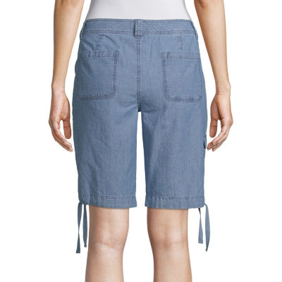 St johns bay hot sale womens bermuda shorts