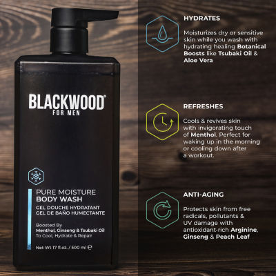 Blackwood For Men Pure Moisture Body Wash