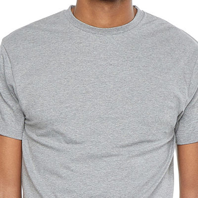 Stafford Dry + Cool Breathable Mesh Mens 4 Pack Short Sleeve Crew Neck Moisture Wicking T-Shirt Big