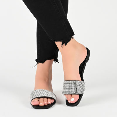 Journee Collection Womens Grayce Slide Sandals