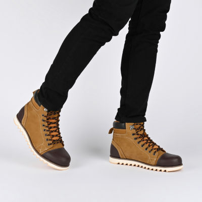 Territory Mens Altitude Flat Heel Lace-Up Boots