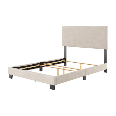 Modern Upholstered Rectangle Bed