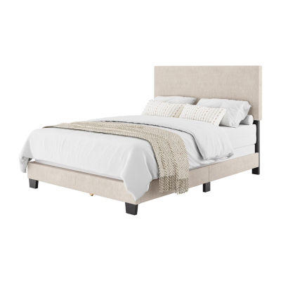 Modern Upholstered Rectangle Bed