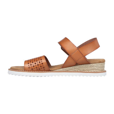skechers sandals tan