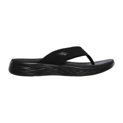 Skechers Womens On The Go 600 Sunny Flip-Flops Wide Width