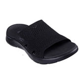 Skechers Black Women's Sandals & Flip Flops for Shoes - JCPenney