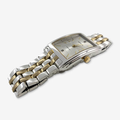 Geneva Mens Two Tone Bracelet Watch Mac8156jc - JCPenney