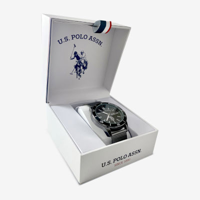 U.S. Polo Assn. Mens Black Bracelet Watch Usc80664jc