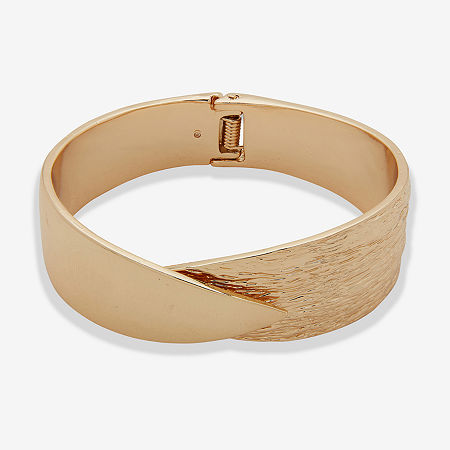 Worthington Gold Tone Womens Gold Tone Bangle Bracelet