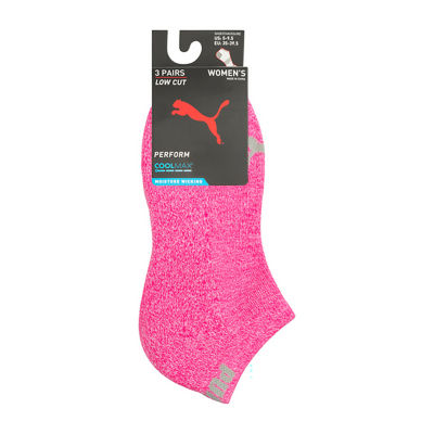 PUMA 3 Pair Low Cut Socks Womens