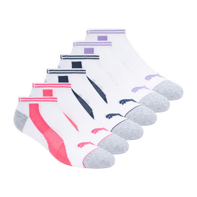 PUMA Sportstyle Training 6 Pair Low Cut Socks Womens