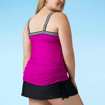 Free Country Tankini Swimsuit Top Plus