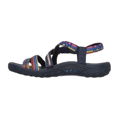 Skechers Womens Reggae Sew Me Strap Sandals