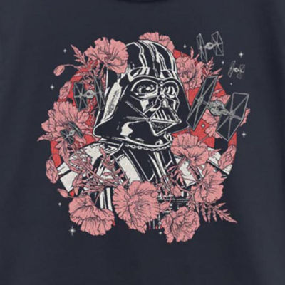 Little & Big Girls Crew Neck Short Sleeve Star Wars Graphic T-Shirt