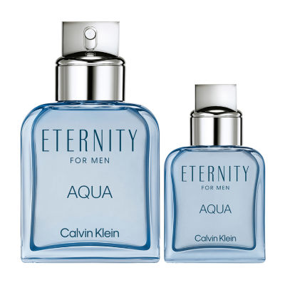 Calvin Klein Eternity For Men Aqua Eau De Toilette -Pc Gift Set ($156 Value