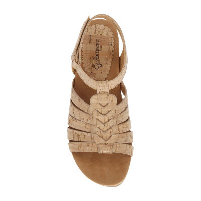 Baretraps Womens Nickie T-Strap Gladiator Sandals