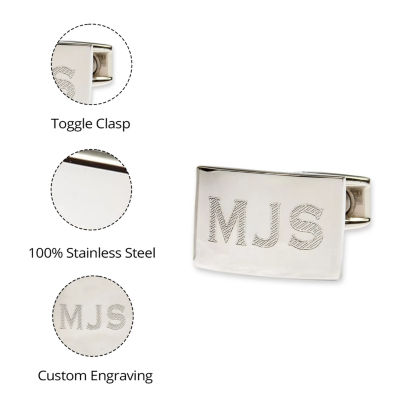Personalized Stainless Steel Cuff Links