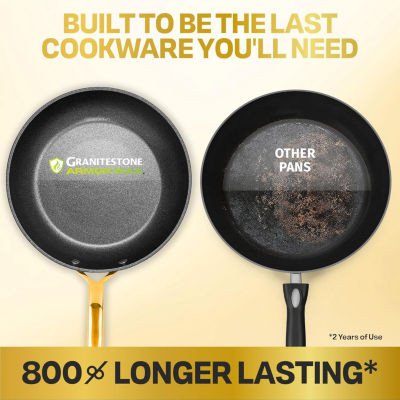 Granitestone Armor Max Gold 20-pc. Non-Stick Cookware Set