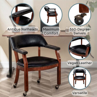 Take-A-Seat Dylan Armchair With Wheels