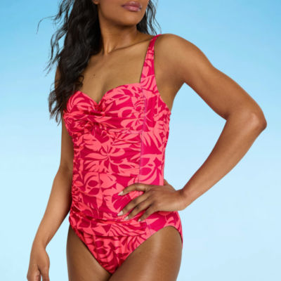 Liz Claiborne Floral One Piece Size 8 main image 1