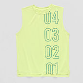 Champion Big Boys Scoop Neck Sleeveless Muscle T-Shirt