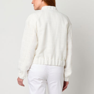 Liz Claiborne Womens Lightweight Bomber Jacket