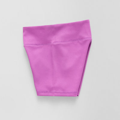 Xersion Ribbed Little & Big Kid Girls Stretch Fabric High Rise Pull-On Short