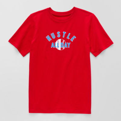 Xersion Little & Big Boys Crew Neck Short Sleeve Graphic T-Shirt