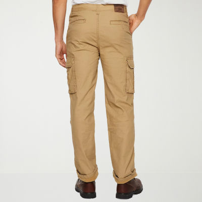 Smiths Workwear Fleece Lined Mens Stretch Fabric Relaxed Fit Cargo Pant