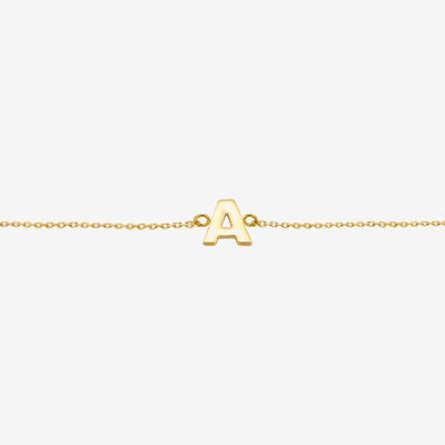 Limited Quantities! Womens 14K Gold 10 Inch Solid Cable Ankle Bracelet
