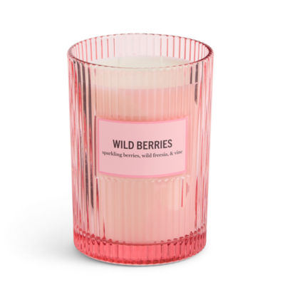 Martha Stewart 19oz Wild Berries 2-Wick Scented Jar Candle