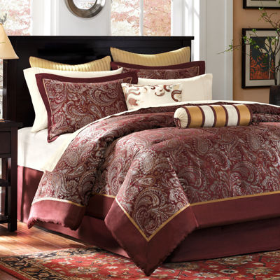 Madison Park Churchill 12pc. Complete Bedding Set with Sheets, Color