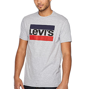 Levi's Men's Sportswear T-Shirt, Small , Gray