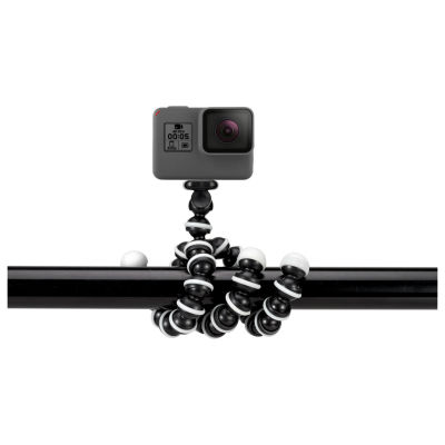 GPX TPD78B 7 in. Bendable Tripod with 10-Section Legs and Slip-Resistant Grips