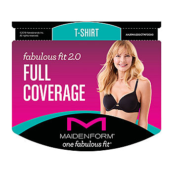 Maidenform One Fab Fit Extra Coverage T-Back T-Shirt Bra - Women's