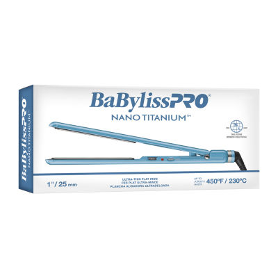 BaByliss Nano Titanium 1in Ultra Thin 1" Flat Iron