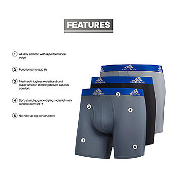 adidas Sport Performance Men's Boxer Brief, Workout Underwear