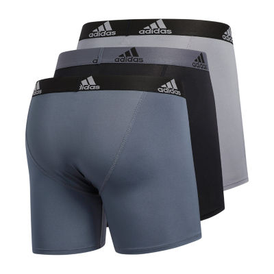 adidas Performance Big and Tall Mens 3 Pack Boxer Briefs