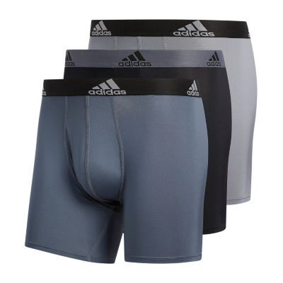 adidas Performance Big and Tall Mens 3 Pack Boxer Briefs