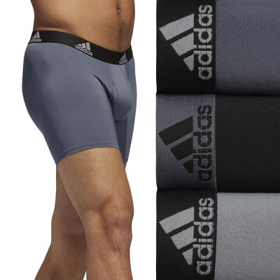 adidas Performance Big and Tall Mens 3 Pack Boxer Briefs