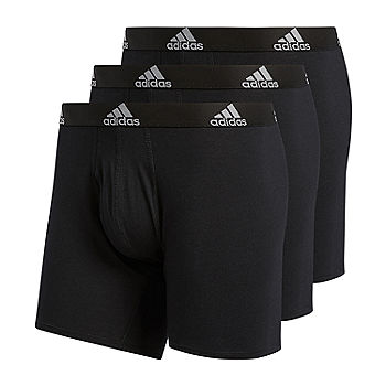 Jockey Active Stretch Mens 3 Pack Boxer Briefs, Color: Black - JCPenney