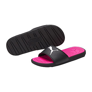 Puma Cool Cat Sport Sandals, Color: Black Pink - JCPenney