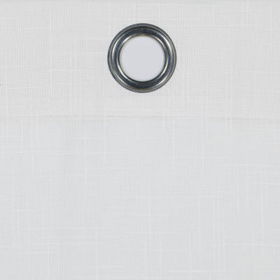 Fieldcrest Arden Floral Flutter Cotton Grommet Top Sheer Single Curtain Panel