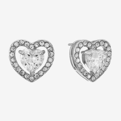 MONET TIMELESS CUBIC ZIRCONIA EARRINGS, Color: Clear - JCPenney