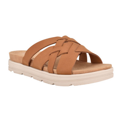 Easy Spirit Star Womens Footbed Sandals, Color: Ambra - JCPenney