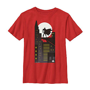 Logo T-Shirt Men's Batman Crewneck Graphic T Shirt