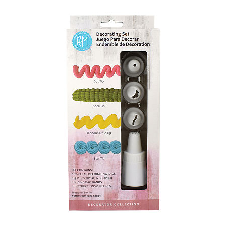 R&M International Llc Cake Decorating Tip, One Size, Multiple Colors