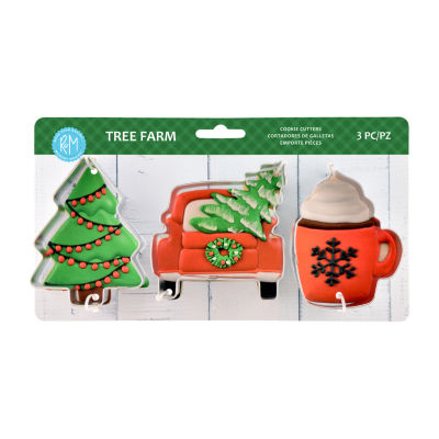 R&M International Llc Tree Farm 3-pc. Cookie Cutters