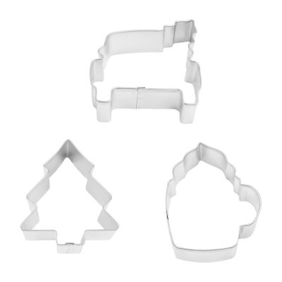 R&M International Llc Tree Farm 3-pc. Cookie Cutters