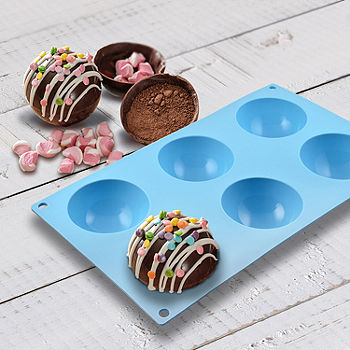 R&M International Blue Silicone Hot Chocolate Bomb Mold One-Size